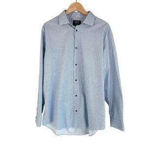 Nordstrom Men's Shop Long Sleeve Button Down Shirt 17 1/2 NWOT